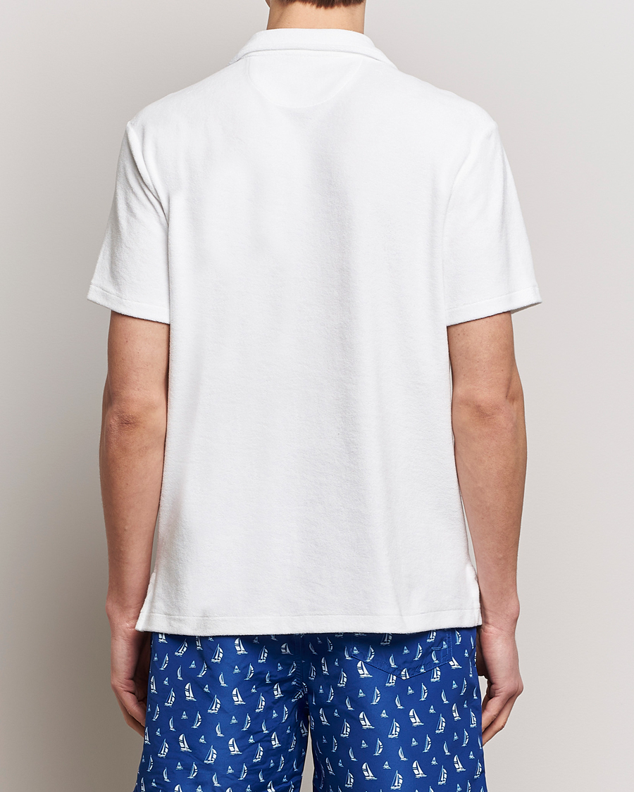 Uomini | Camicie | Polo Ralph Lauren | Cotton Terry Short Sleeve White