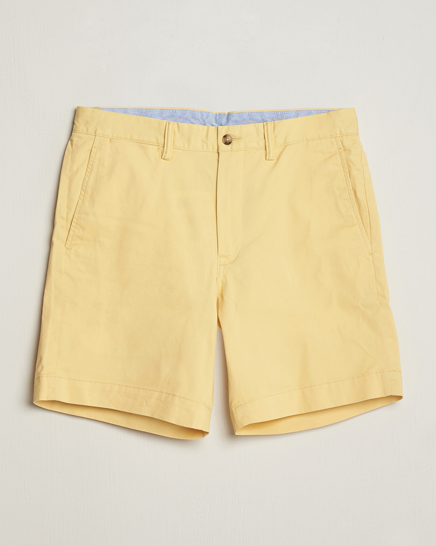 Uomini | Pantaloncini | Polo Ralph Lauren | Tailored Slim Fit Shorts Corn Yellow