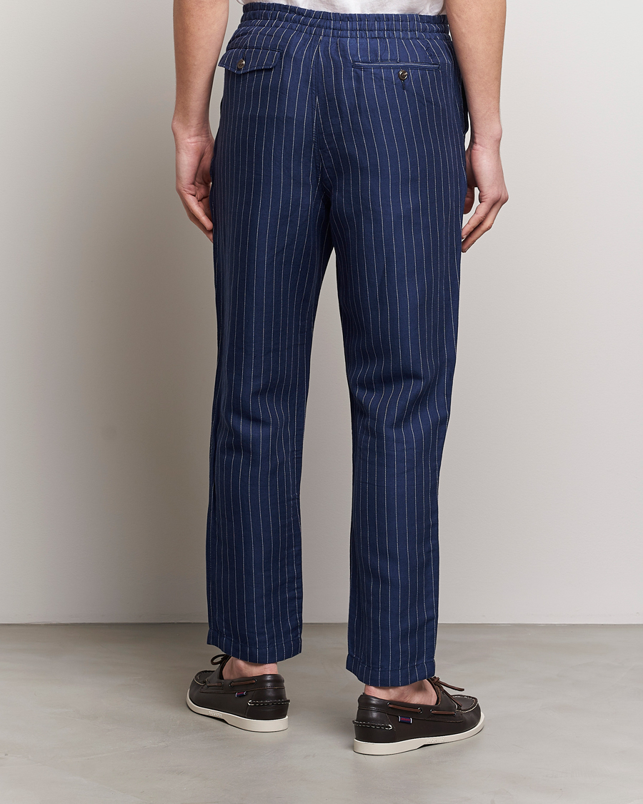 Uomini | Pantaloni | Polo Ralph Lauren | Prepster V2 Linen Trousers Navy