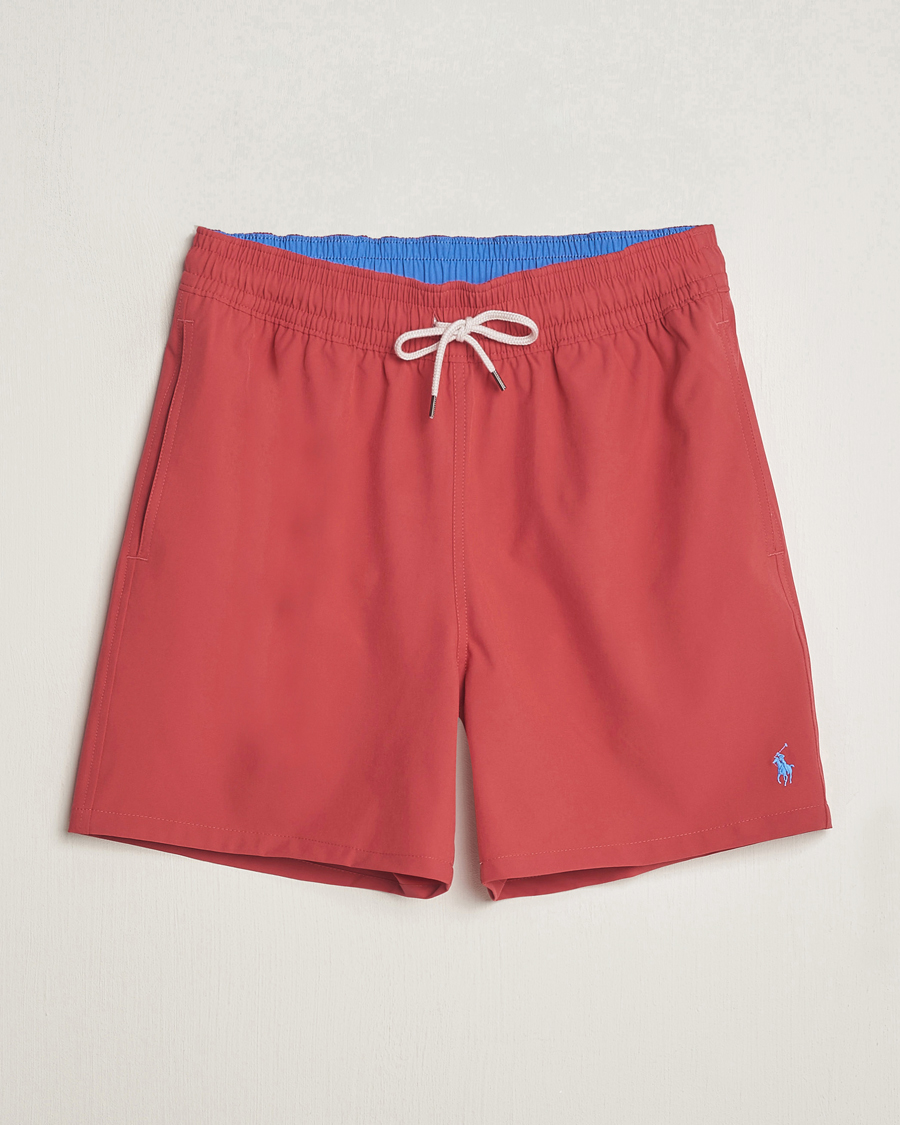 Uomini | Costumi da bagno | Polo Ralph Lauren | Recycled Traveler Boxer Swimshorts Nantucket Red