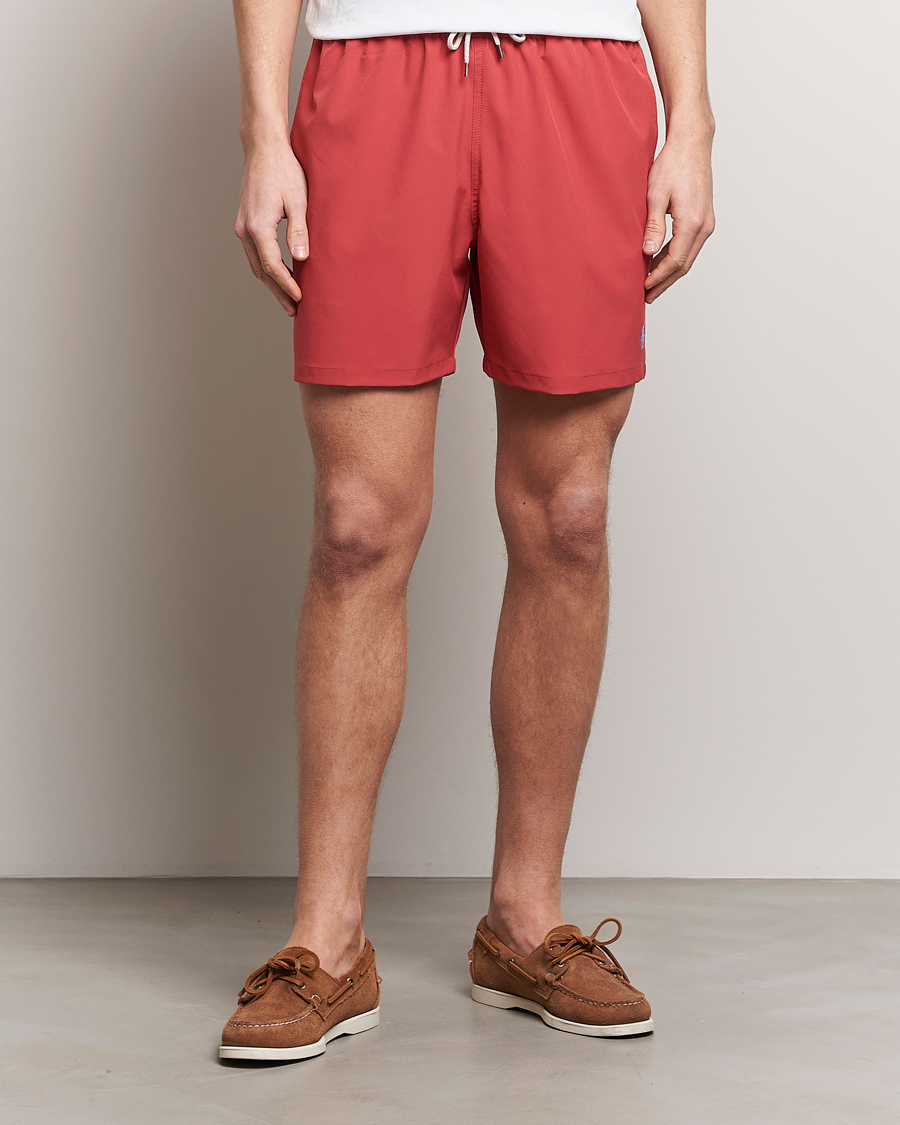 Uomini | Costumi da bagno | Polo Ralph Lauren | Recycled Traveler Boxer Swimshorts Nantucket Red
