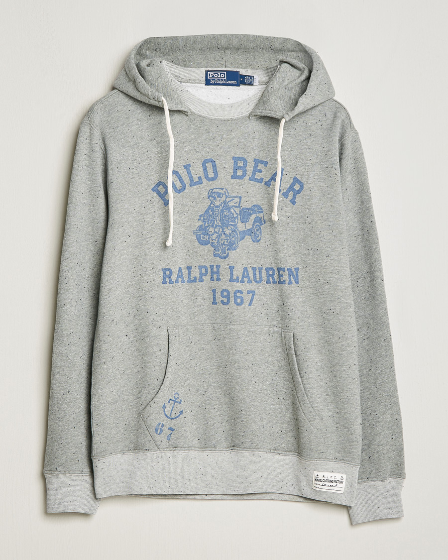 Uomini | Maglieria | Polo Ralph Lauren | Graphic Printed Vintage Fleece Hoodie Loft Heather
