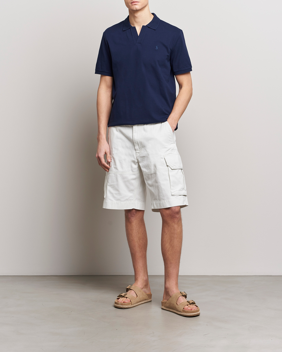 Uomini | Pantaloncini | Polo Ralph Lauren | Slub Twill Cargo Shorts Deckwash White