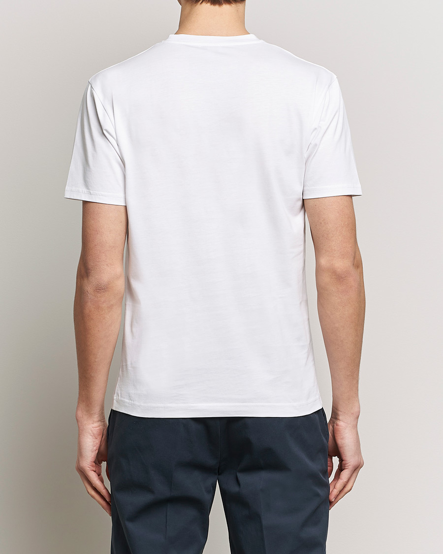 Uomini | T-shirt | Sunspel | Riviera Midweight T-Shirt White