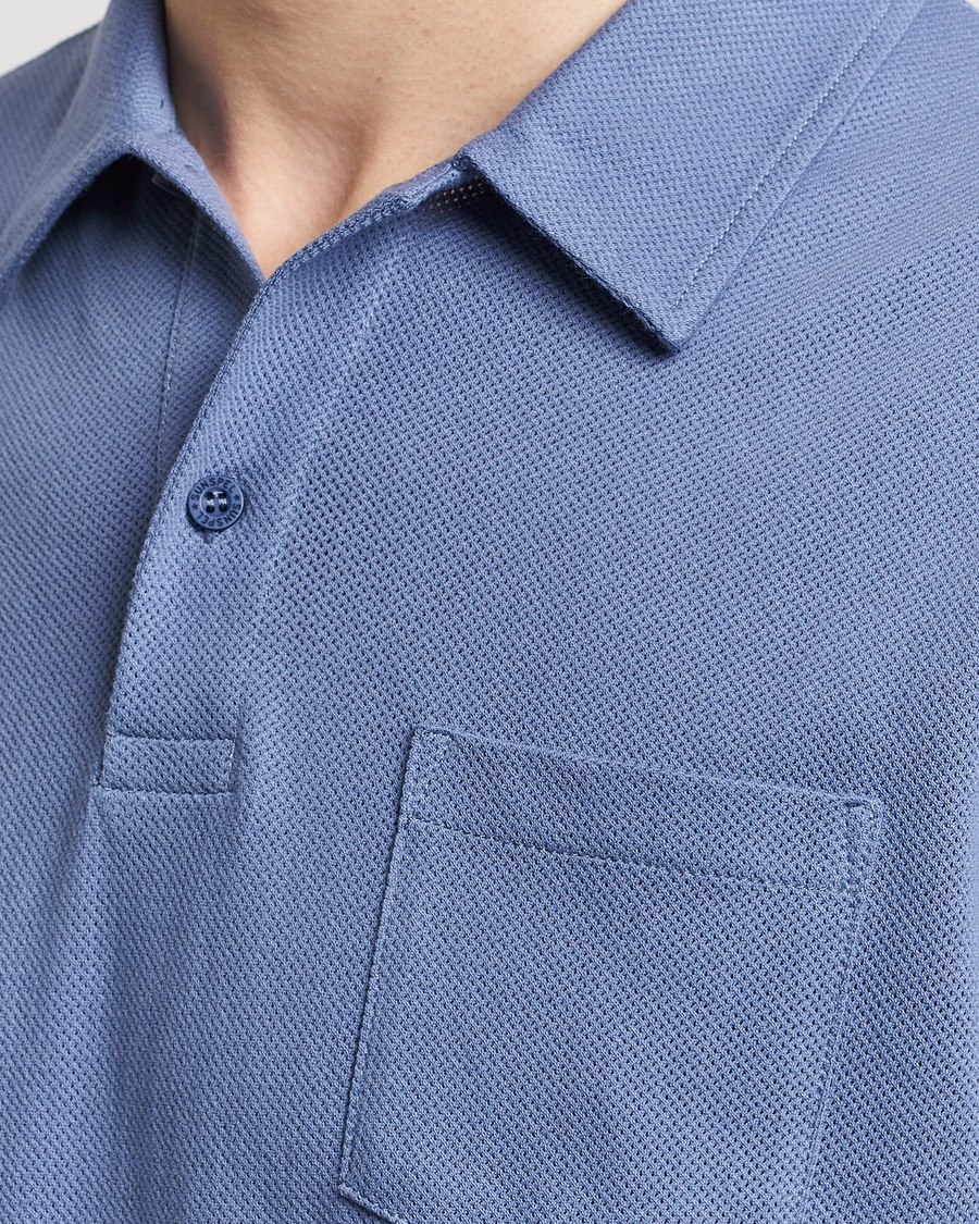 Uomini | Polo | Sunspel | Riviera Polo Shirt Grape