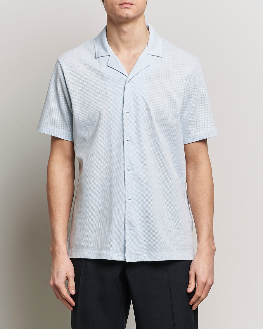 Uomini | Camicie | Sunspel | Riviera Resort Shirt Light Blue