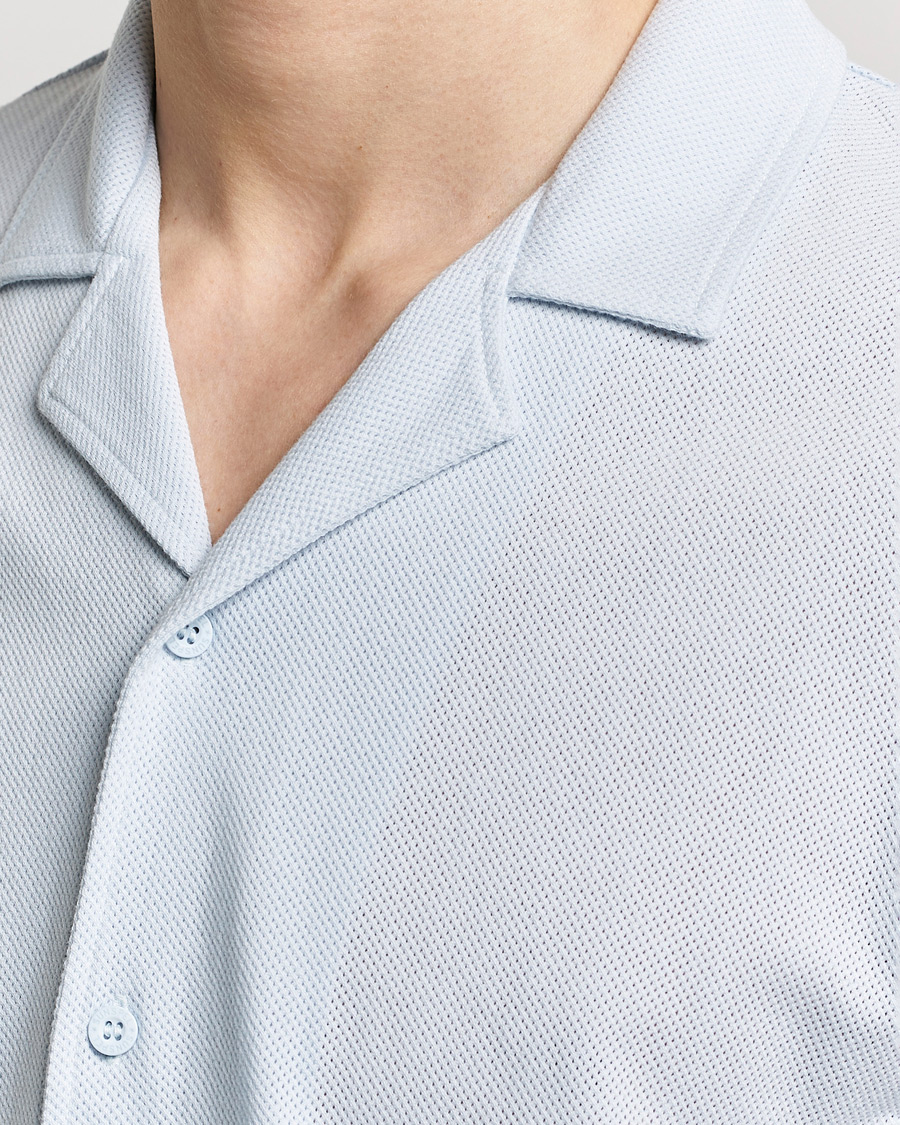 Uomini | Camicie | Sunspel | Riviera Resort Shirt Light Blue