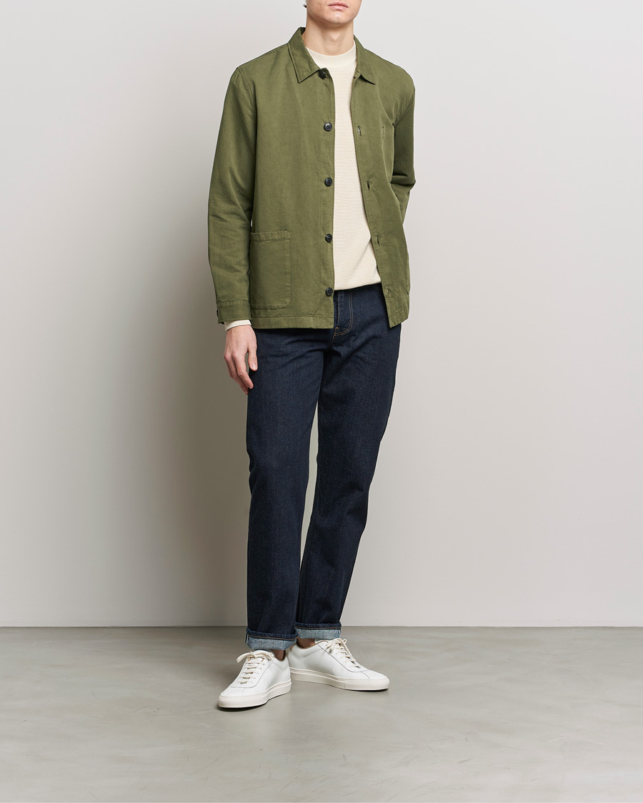 Uomini | Jeans | Sunspel | Japanese Selvedge Jeans Blue