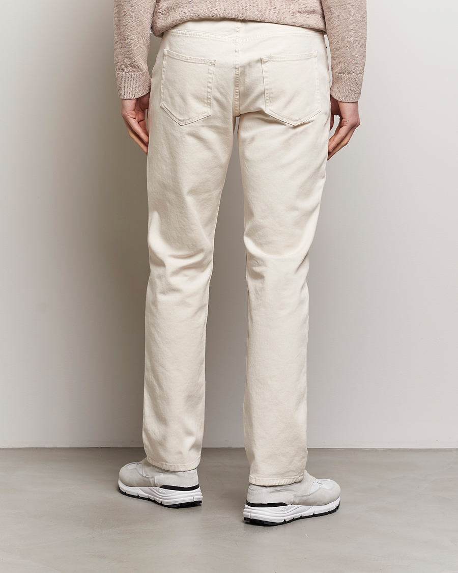 Uomini | Pantaloni | Sunspel | Five Pocket Cotton Twill Trousers Undyed