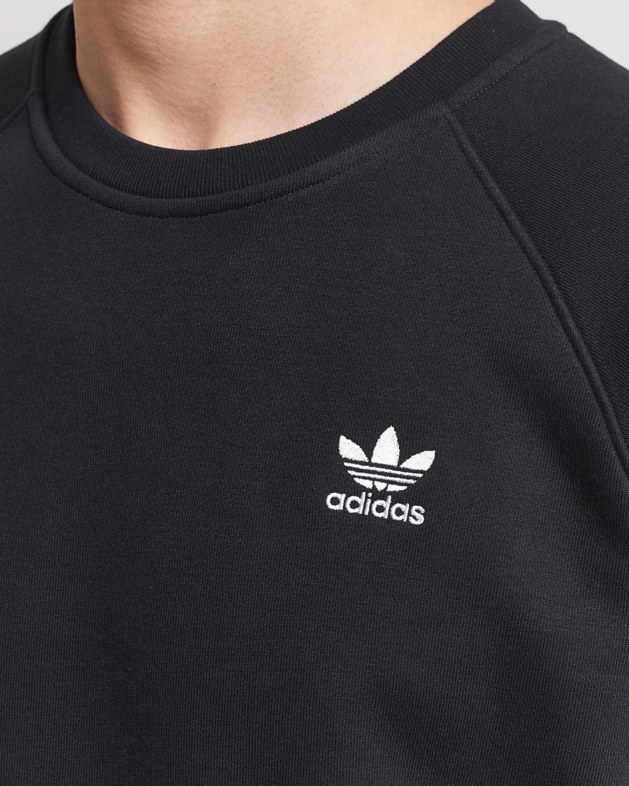 Uomini | Maglieria | adidas Originals | Essential Crew Neck Sweatshirt Black