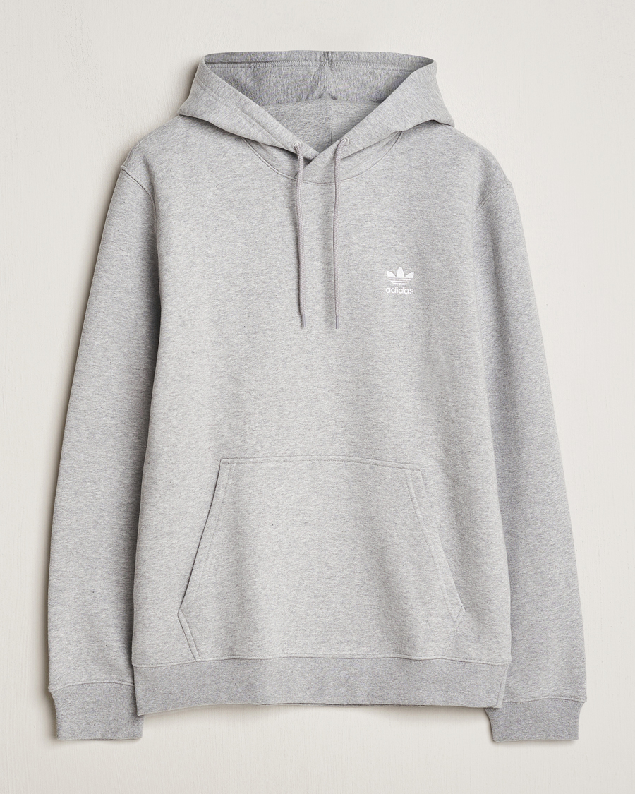 Uomini | Maglieria | adidas Originals | Essential Hoodie Grey Melange