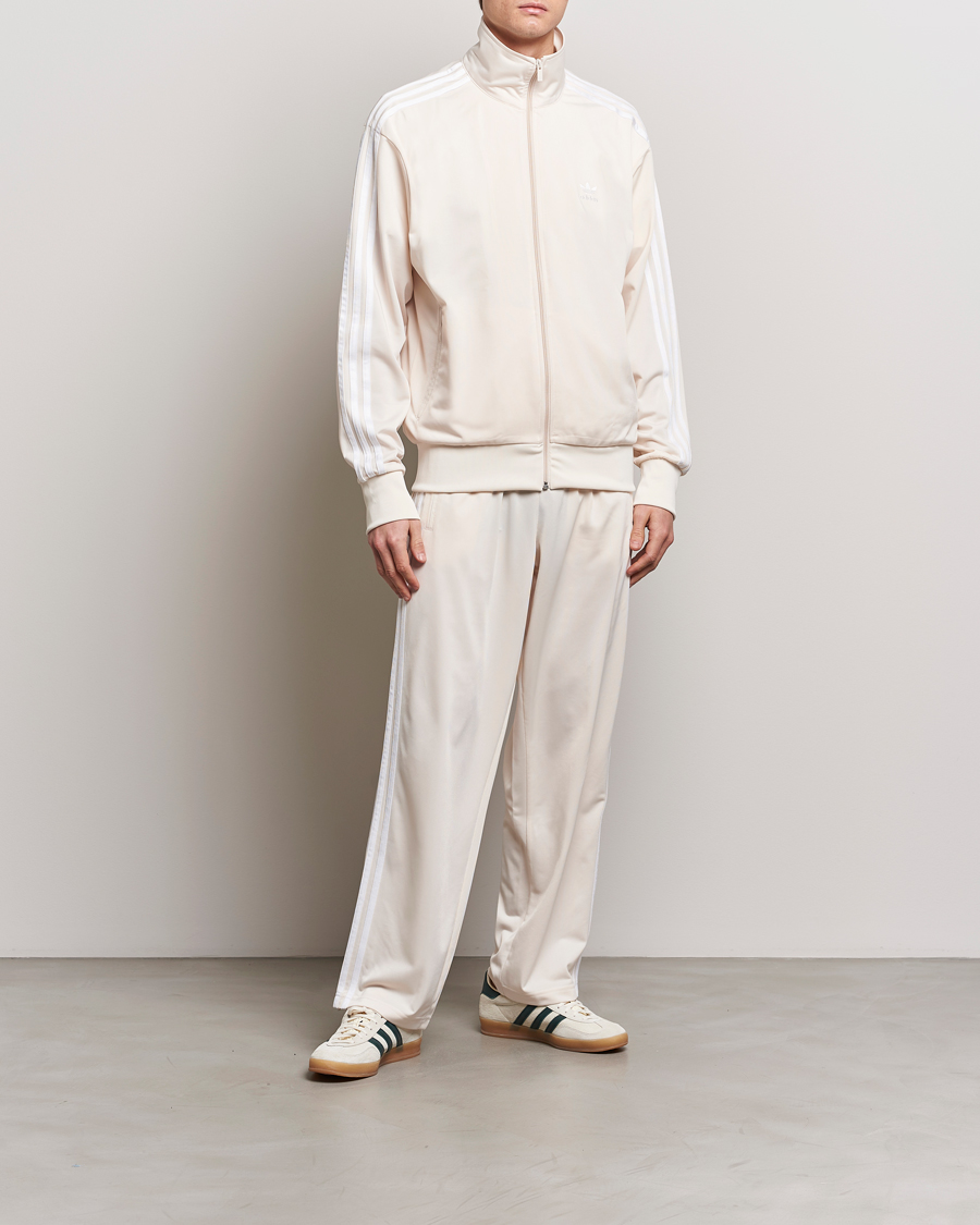 Uomini | Maglieria | adidas Originals | Firebird Full Zip Won White