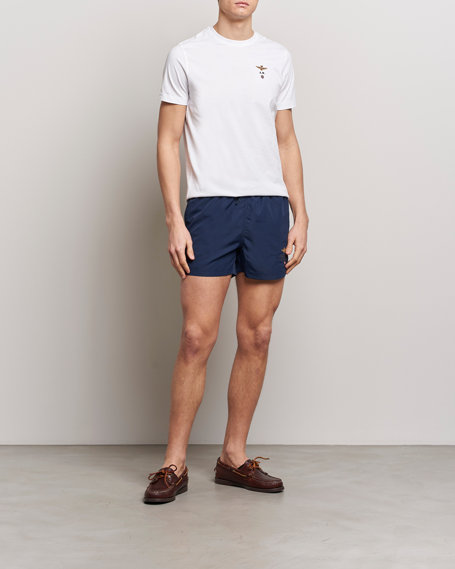 Uomini | Costumi da bagno | Aeronautica Militare | Costume Swim Shorts Navy