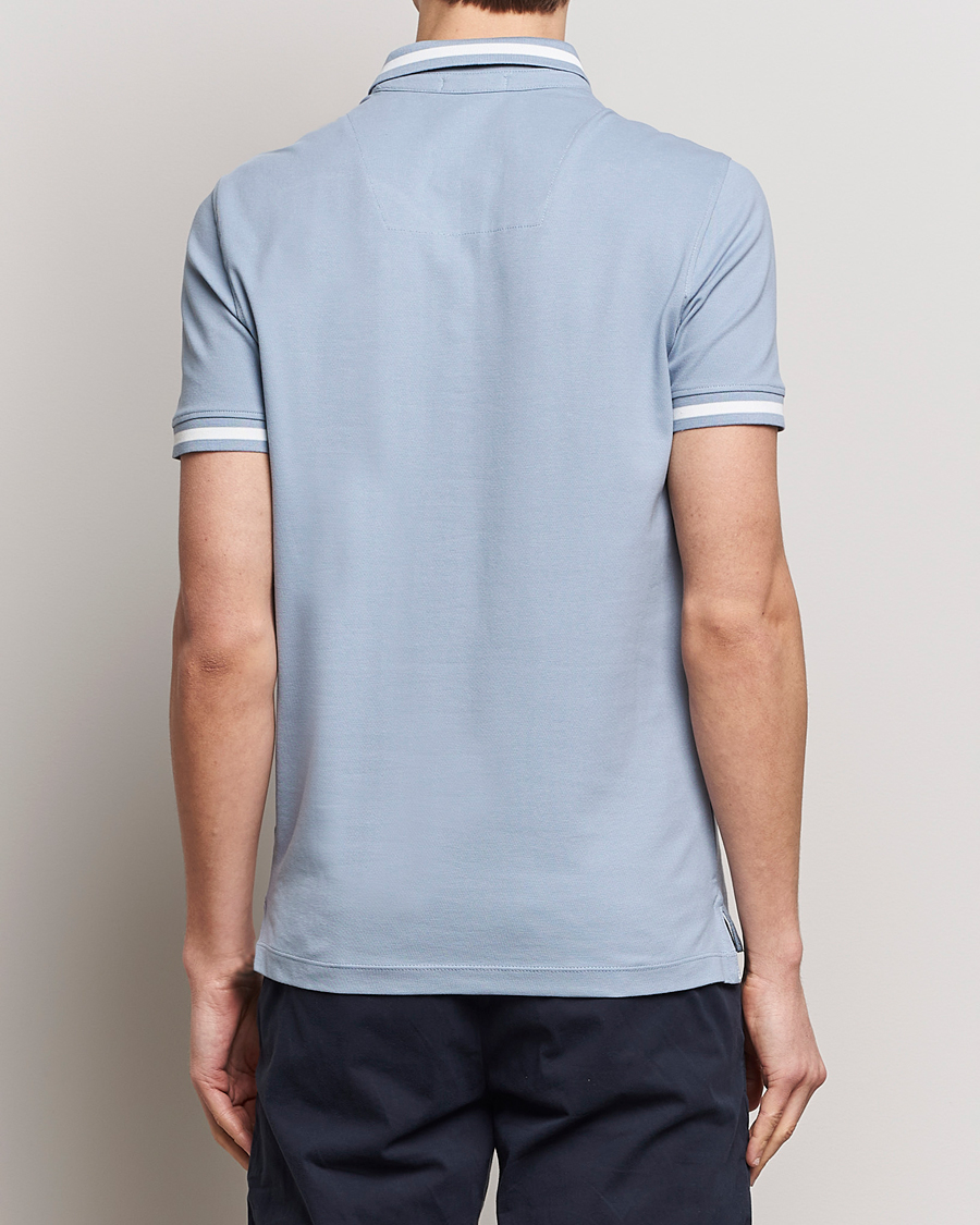 Uomini | Polo | Aeronautica Militare | Tipped Polo Glacier Blue