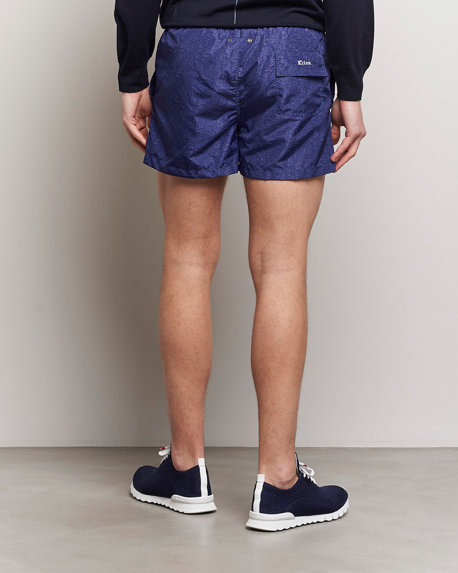 Uomini | Costumi da bagno | Kiton | Nylon Swim Shorts Navy