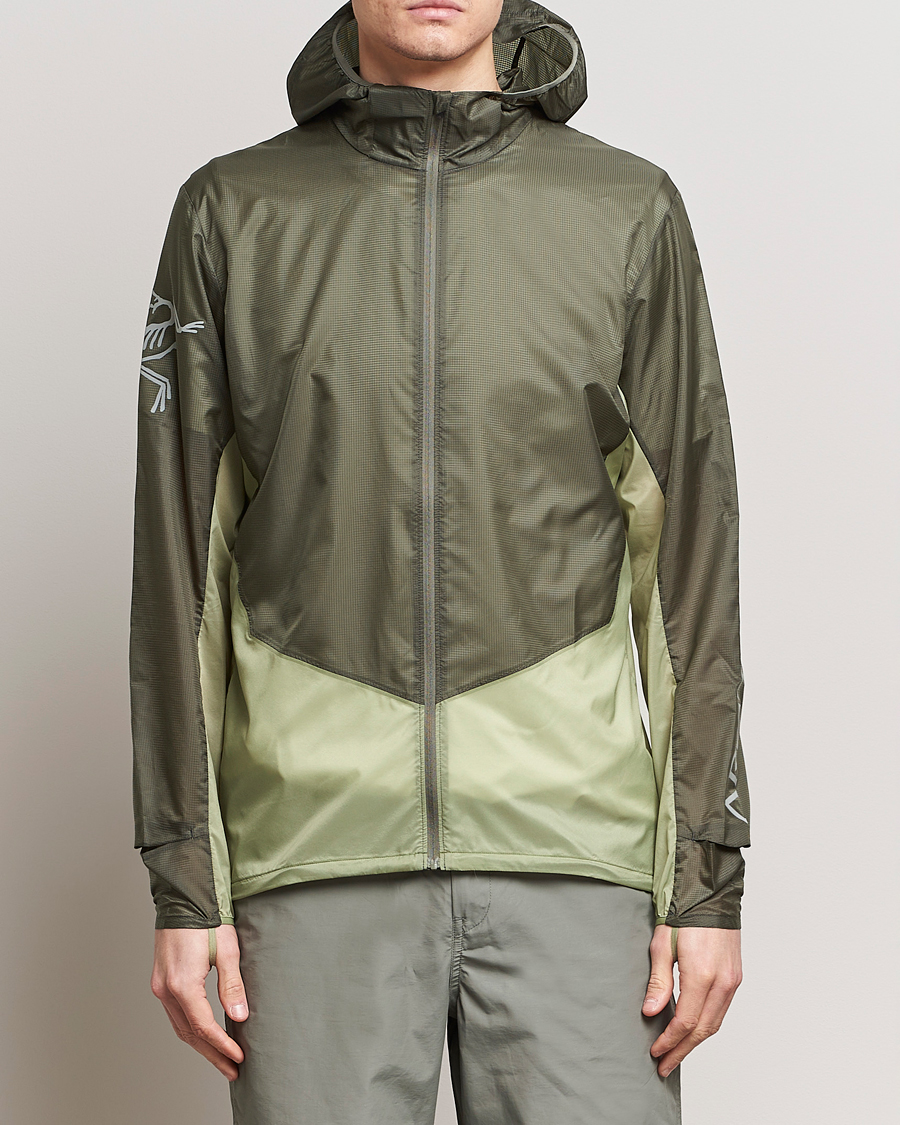 Uomini | Giacche | Arc'teryx | Norvan Windshell Hooded Jacket Forage/Chloris
