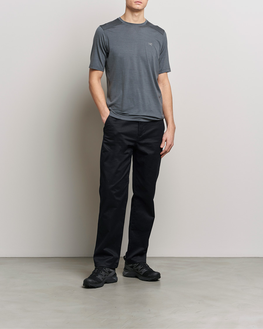 Uomini | T-shirt | Arc'teryx | Ionia Merino Wool Crew Neck T-Shirt Cloud