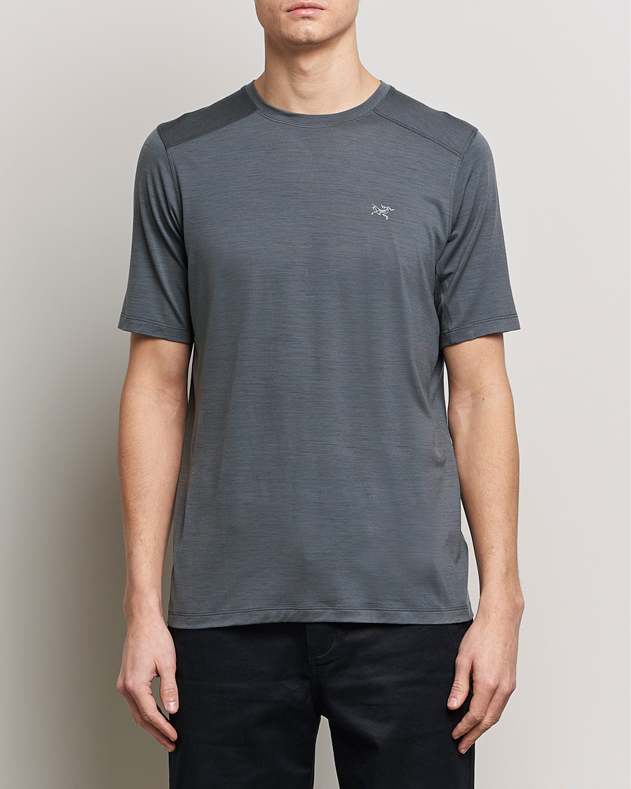 Uomini | T-shirt | Arc'teryx | Ionia Merino Wool Crew Neck T-Shirt Cloud