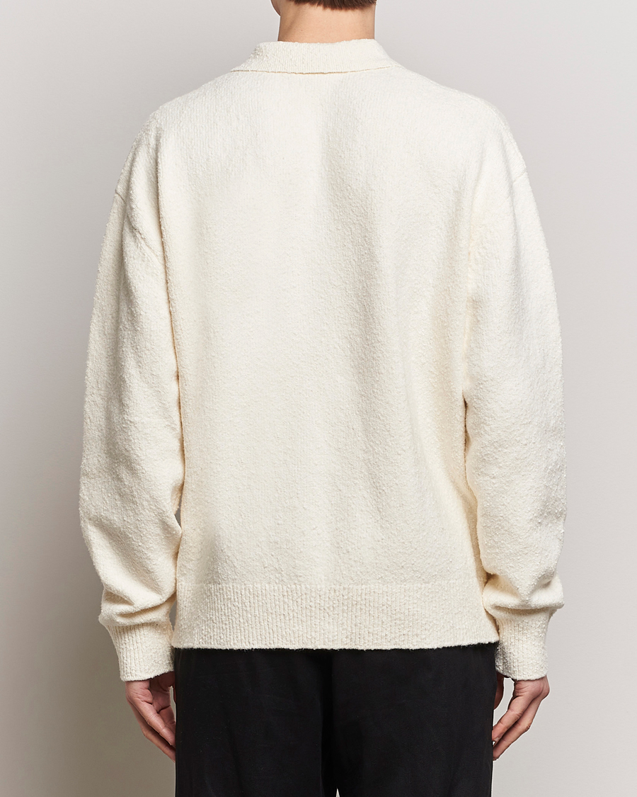 Uomini | Maglieria | Axel Arigato | Team Knitted Polo Off White