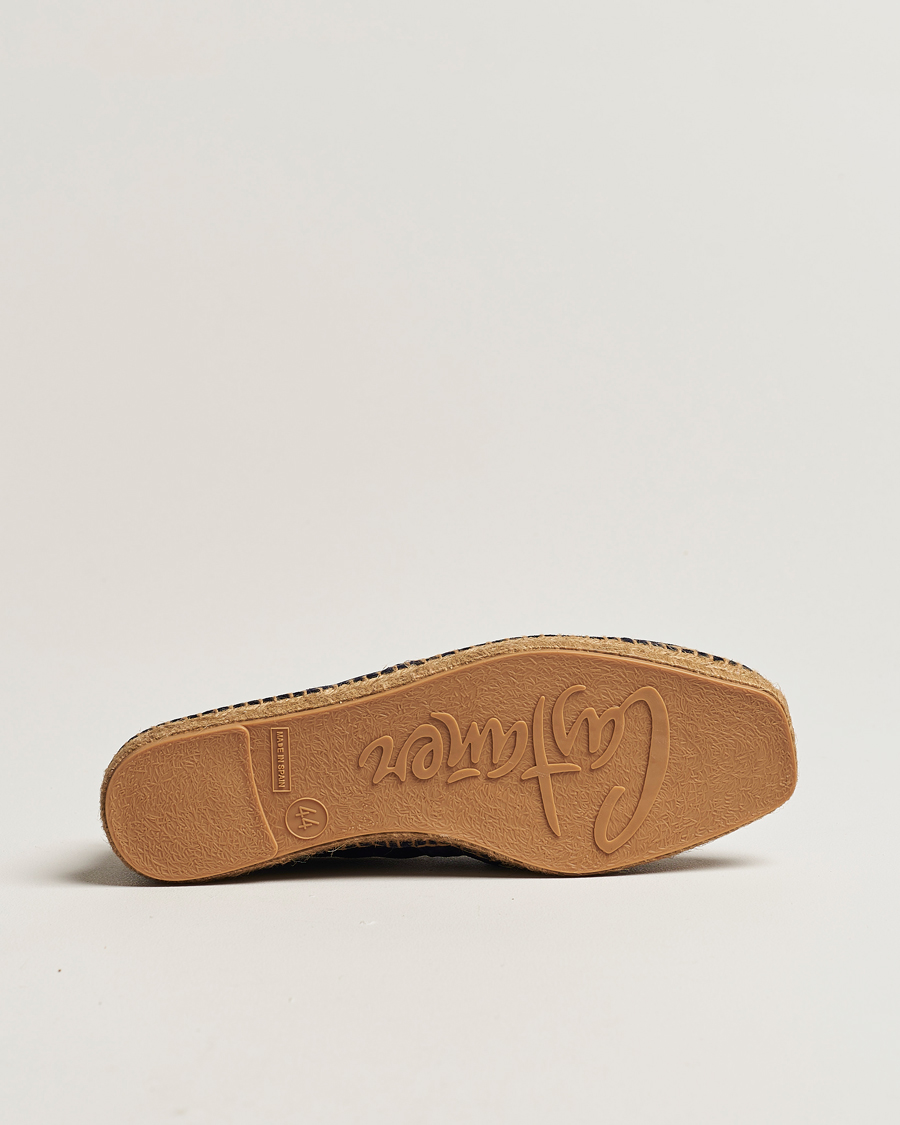 Uomini | Espadrillas | Castañer | Pablo Casual Suede Espadrilles Azul Oscuro