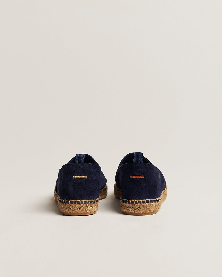 Uomini | Espadrillas | Castañer | Pablo Casual Suede Espadrilles Azul Oscuro