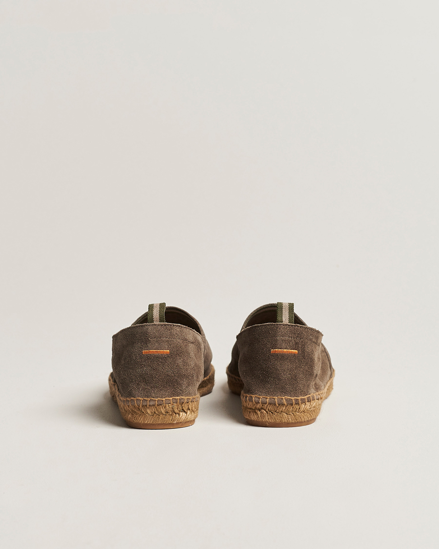 Uomini | Espadrillas | Castañer | Pablo Casual Suede Espadrilles Topo