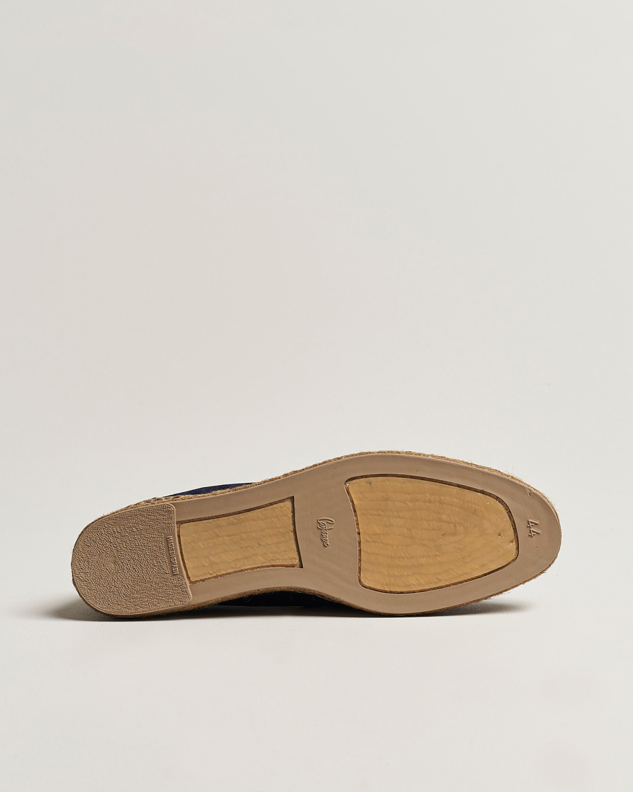 Uomini | Espadrillas | Castañer | Nacho Casual Suede Loafers Azul Oscuro