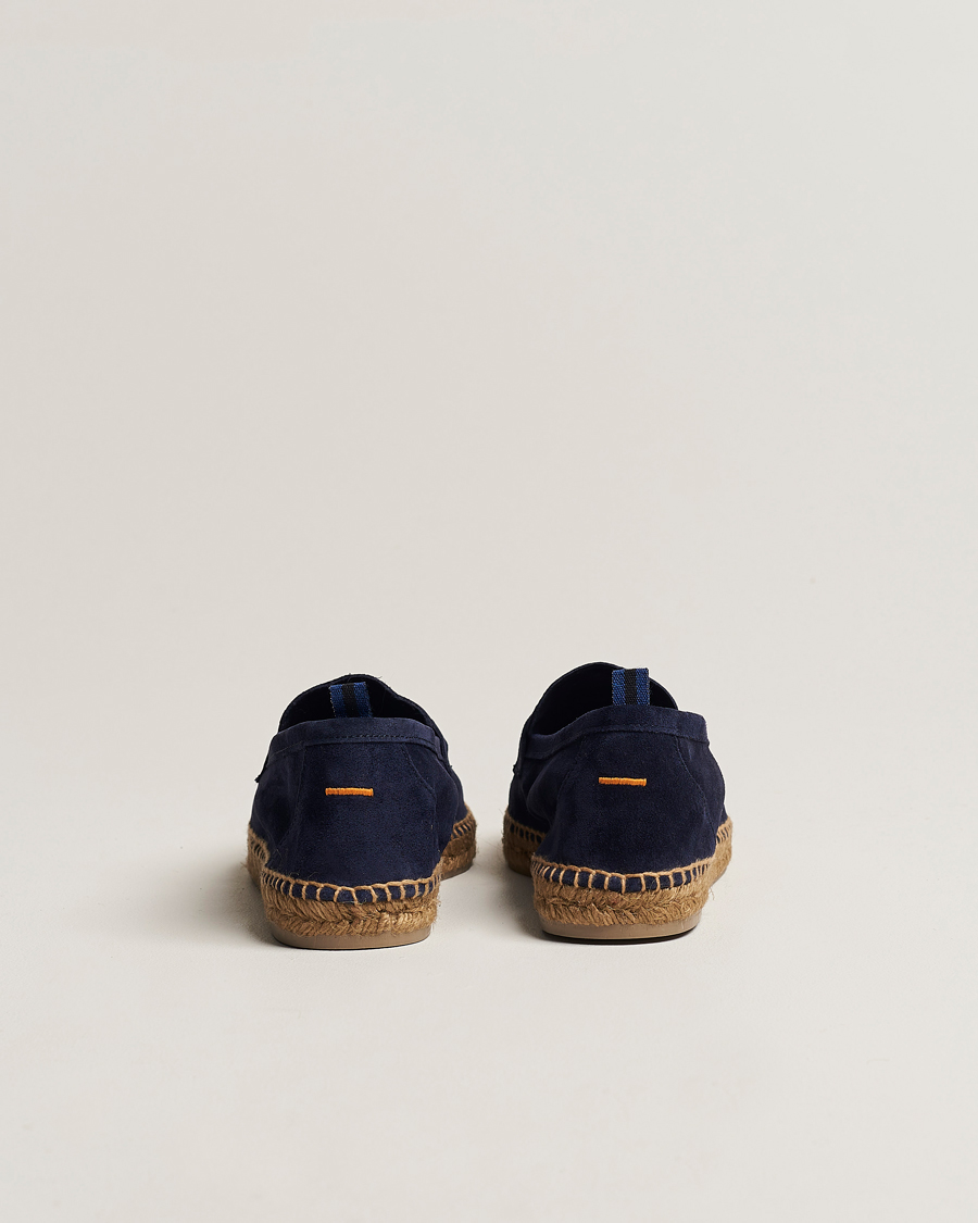 Uomini | Espadrillas | Castañer | Nacho Casual Suede Loafers Azul Oscuro