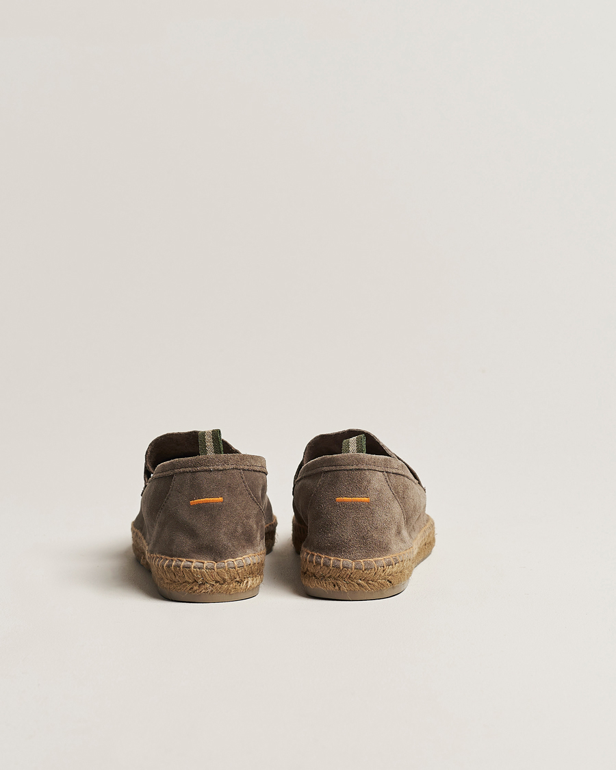 Uomini | Espadrillas | Castañer | Nacho Casual Suede Loafers Topo