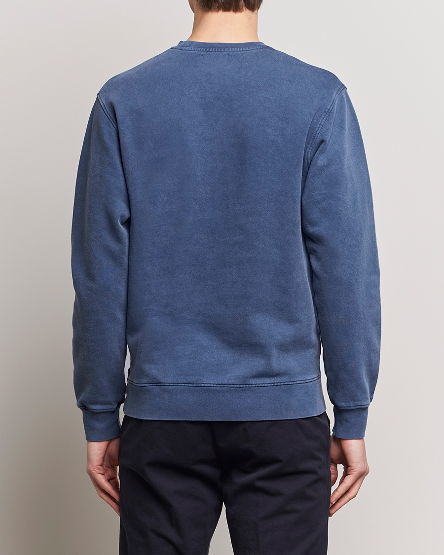 Uomini | Maglieria | Colorful Standard | Classic Organic Crew Neck Sweat Neptune Blue