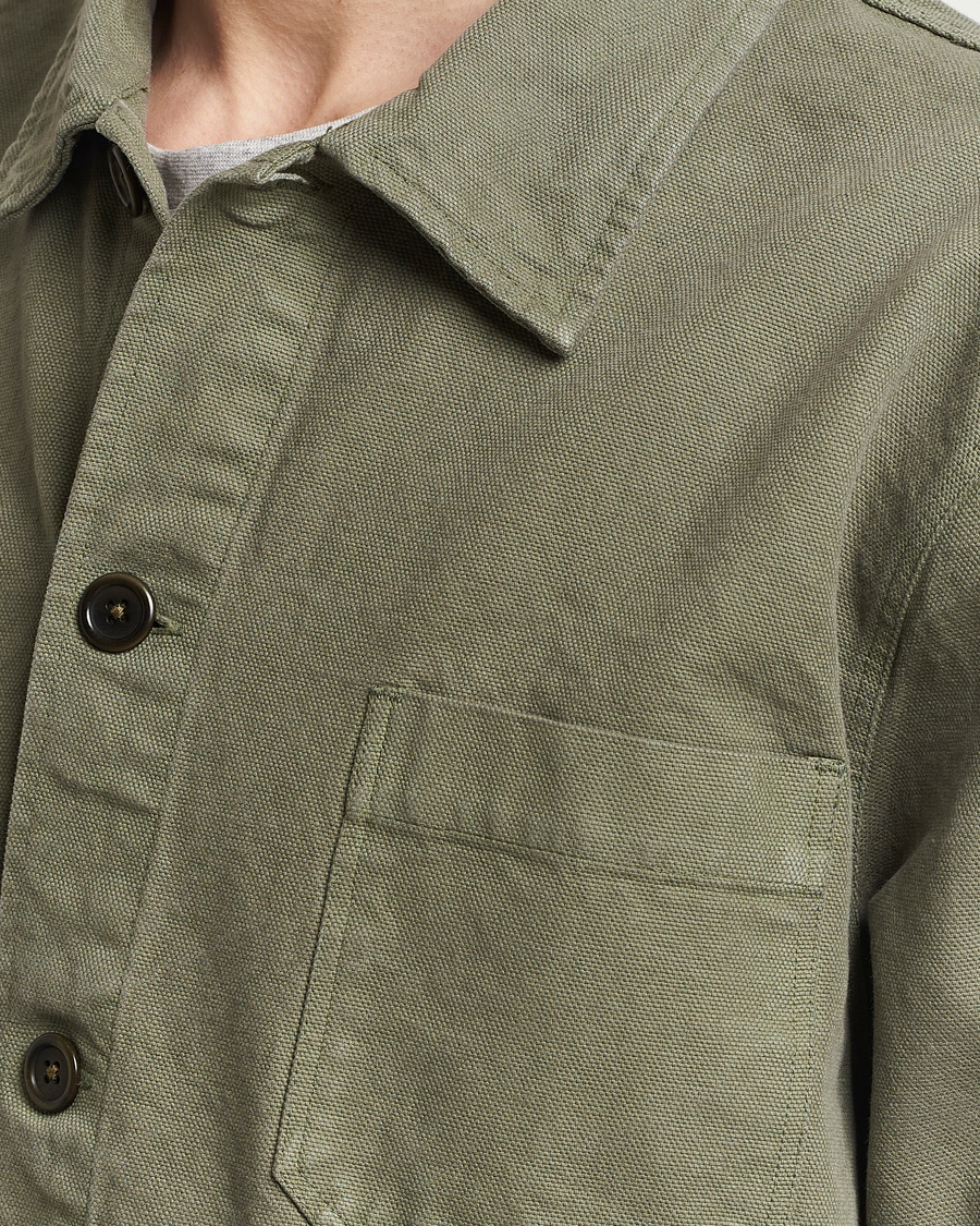 Uomini | Camicie | Colorful Standard | Organic Workwear Jacket Dusty Olive