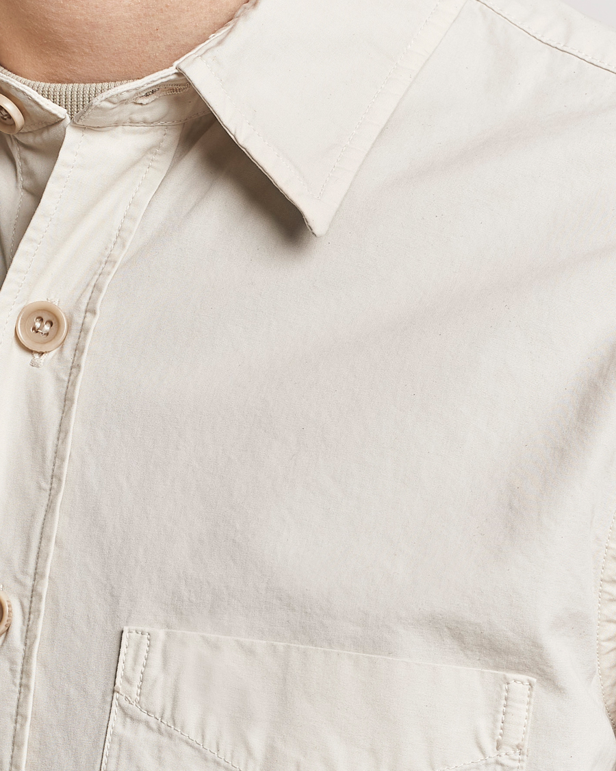 Uomini | Giacche | Aspesi | Utility Shirt Jacket Light Beige