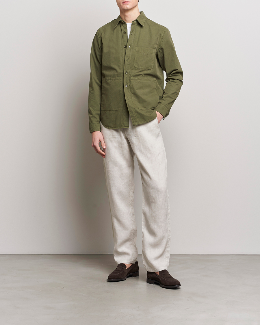 Uomini | Giacche | Aspesi | Utility Shirt Jacket Military