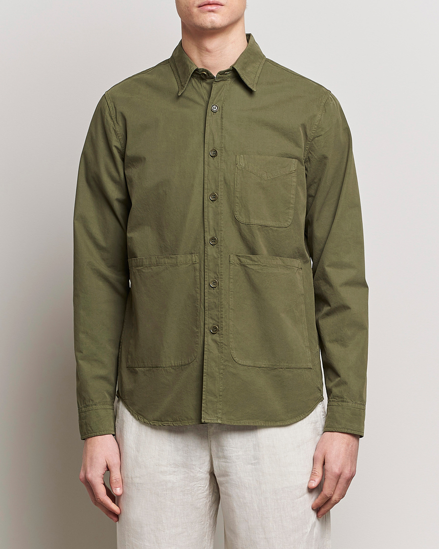 Uomini | Giacche | Aspesi | Utility Shirt Jacket Military