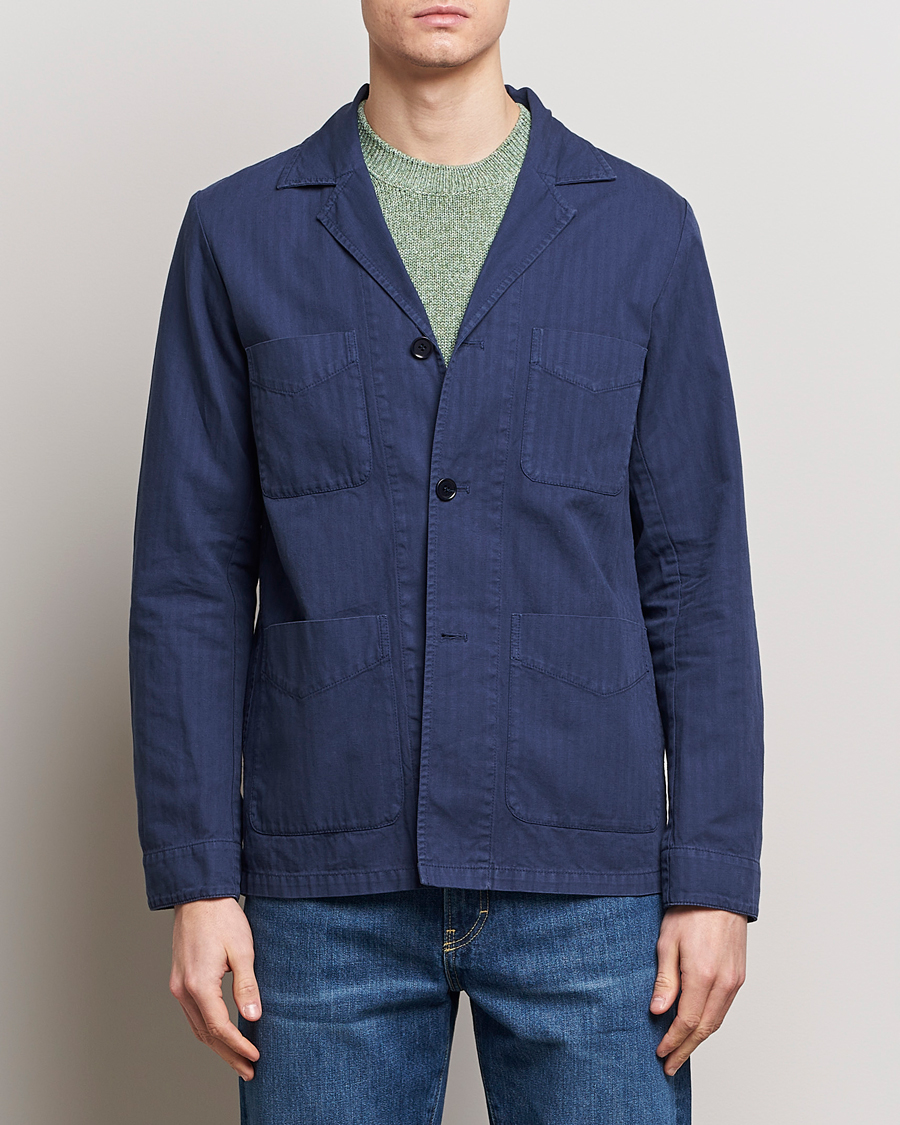 Uomini | Giacche | Aspesi | Fadango Shirt Jacket Navy