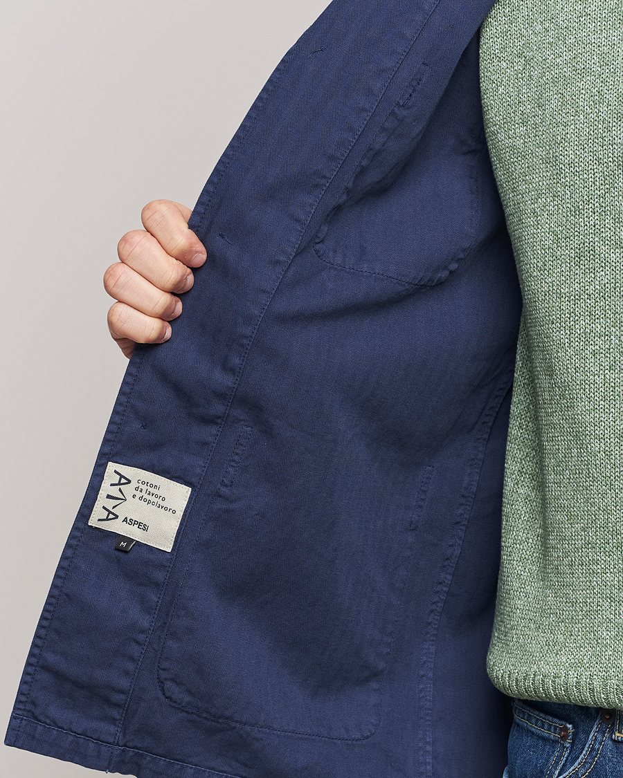 Uomini | Giacche | Aspesi | Fadango Shirt Jacket Navy