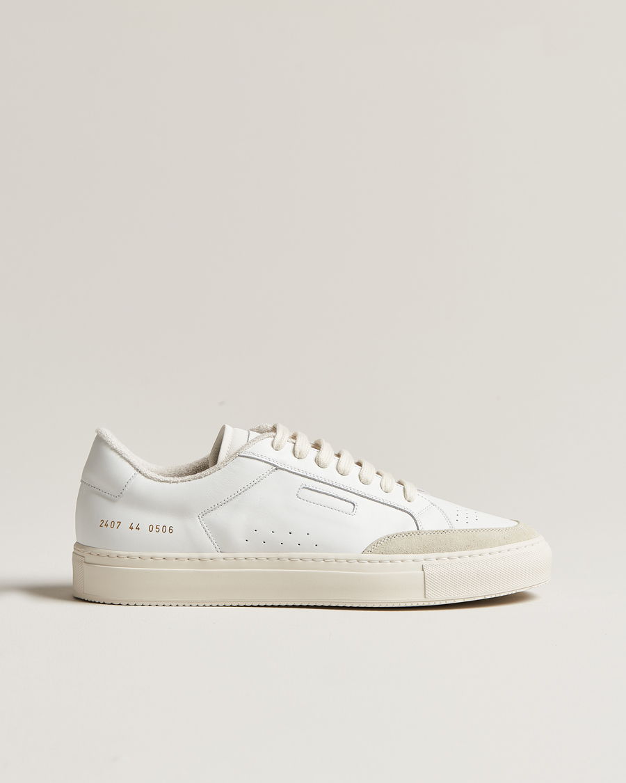 Uomini | Common Projects Tennis Pro Sneaker White/Beige | Common Projects | Tennis Pro Sneaker White/Beige