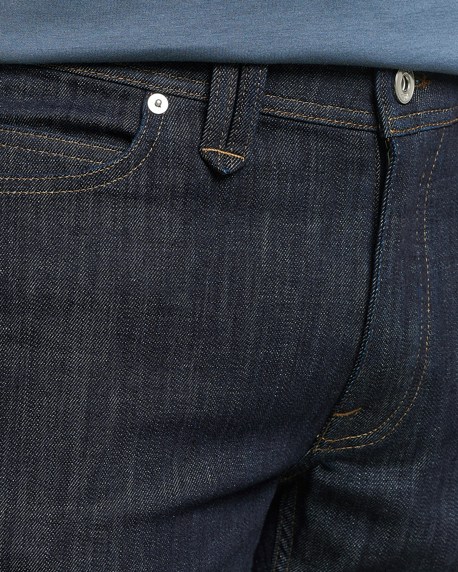 Uomini | Jeans | Brioni | Slim Fit Stretch Jeans Dark Indigo