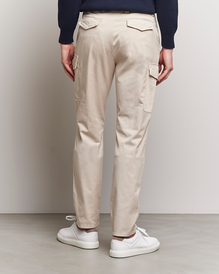 Uomini | Pantaloni | Brunello Cucinelli | Cotton Cargo Pants Light Beige