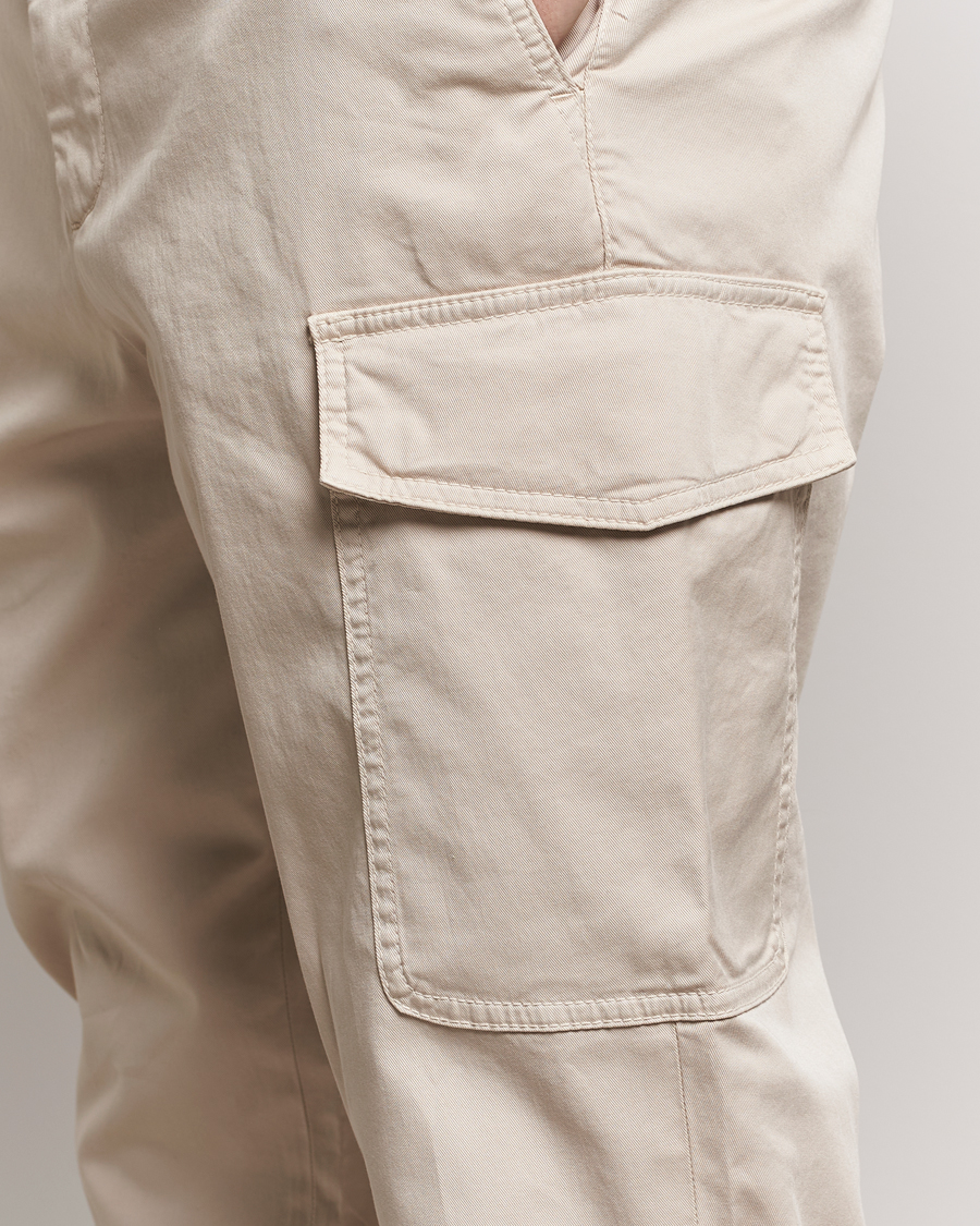 Uomini | Pantaloni | Brunello Cucinelli | Cotton Cargo Pants Light Beige