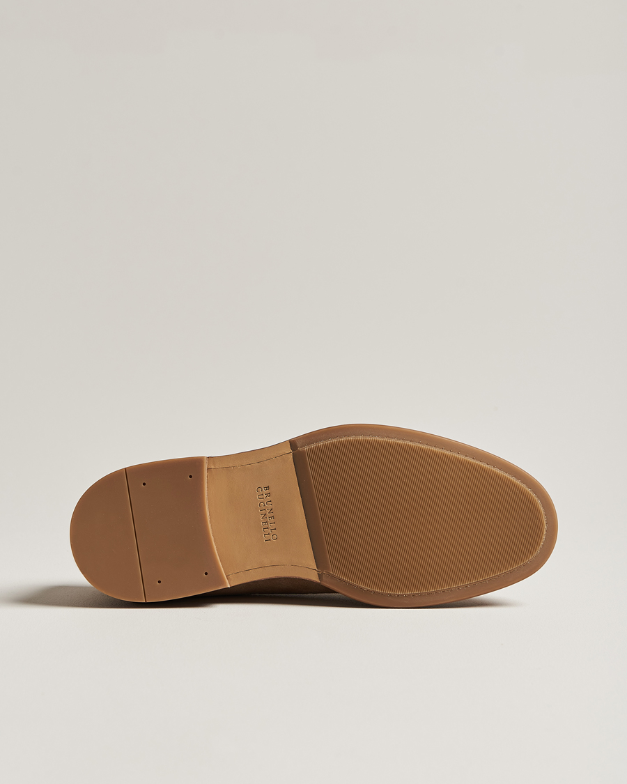 Uomini | Brunello Cucinelli Brogue Desert Suede | Brunello Cucinelli | Brogue Desert Suede