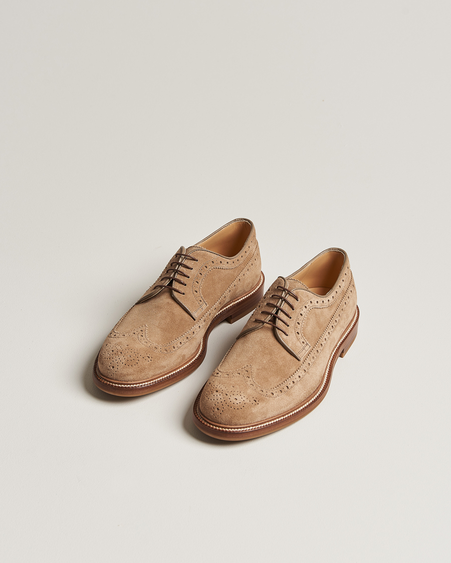 Uomini | Brunello Cucinelli Brogue Desert Suede | Brunello Cucinelli | Brogue Desert Suede