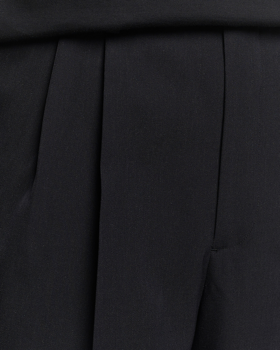 Uomini | Pantaloncini | Auralee | Light Wool Gabardine Shorts Black