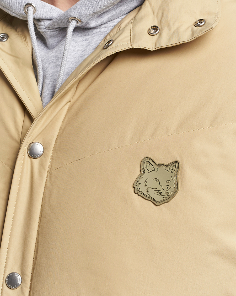 Uomini | Giacche | Maison Kitsuné | Tonal Fox Puffer Vest Canvas