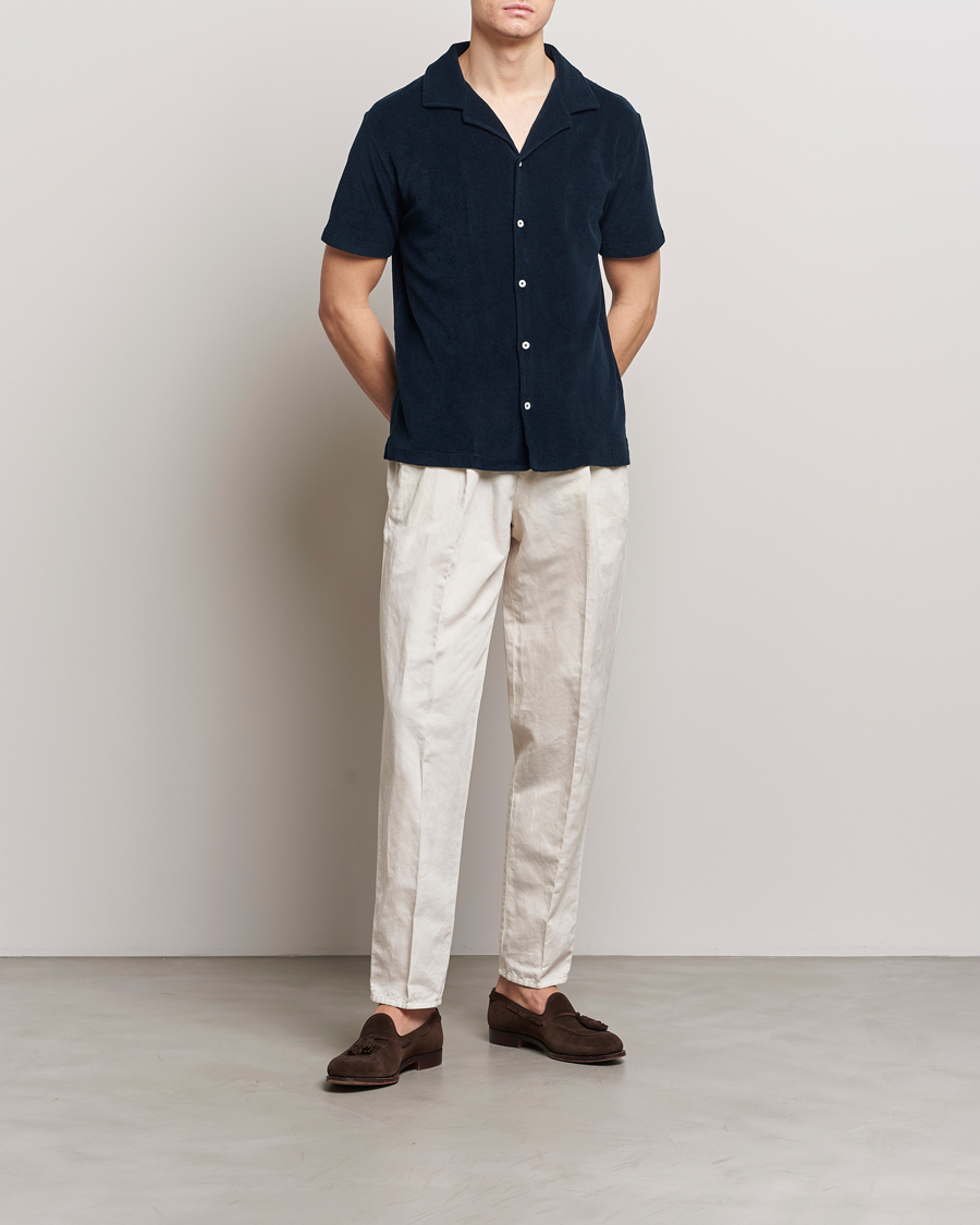 Uomini | Camicie | Altea | Terry Bowling Shirt Navy