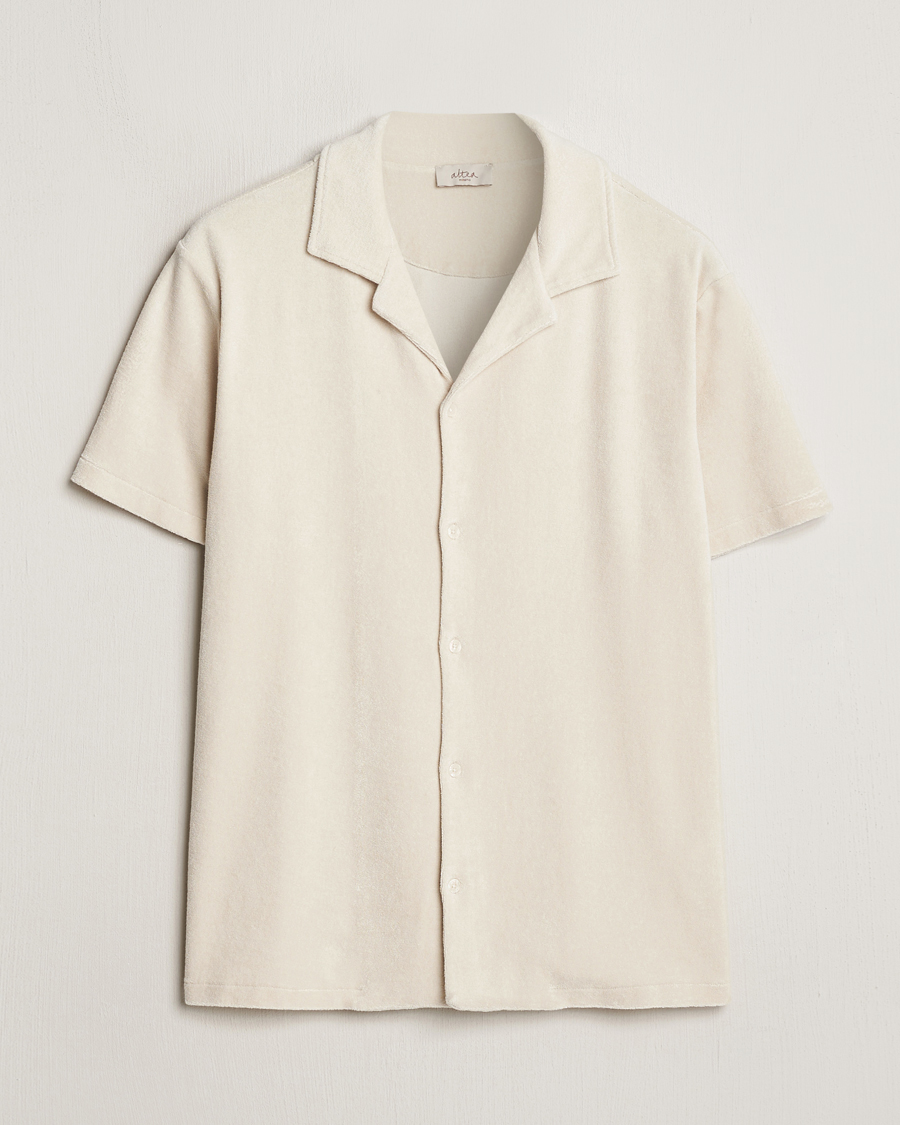 Uomini | Camicie | Altea | Terry Bowling Shirt Light Beige