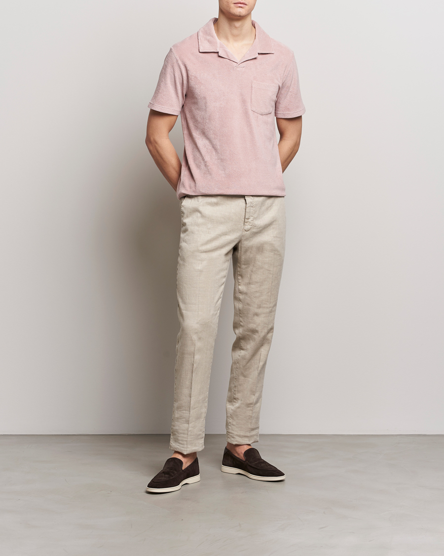 Uomini | Polo | Altea | Terry Cotton Polo Rosa
