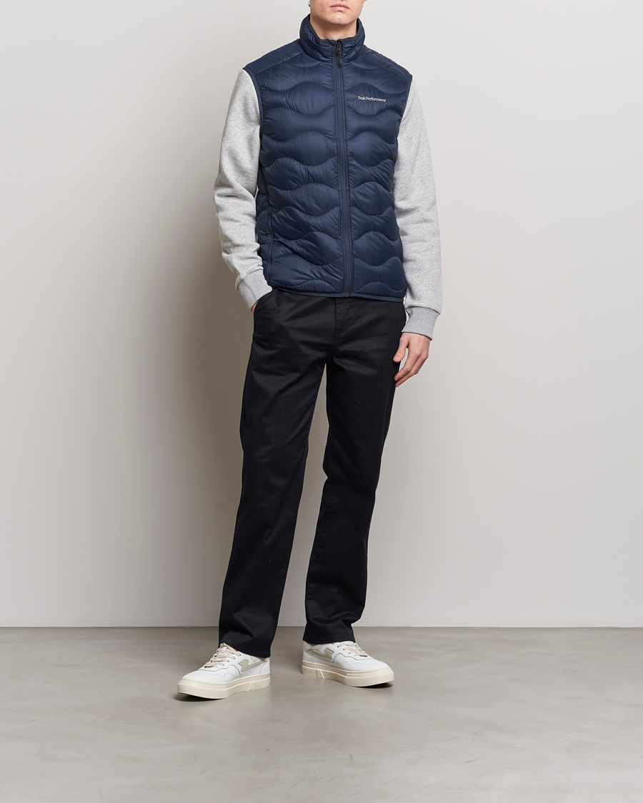 Uomini | Giacche | Peak Performance | Helium Down Vest Blue Shadow