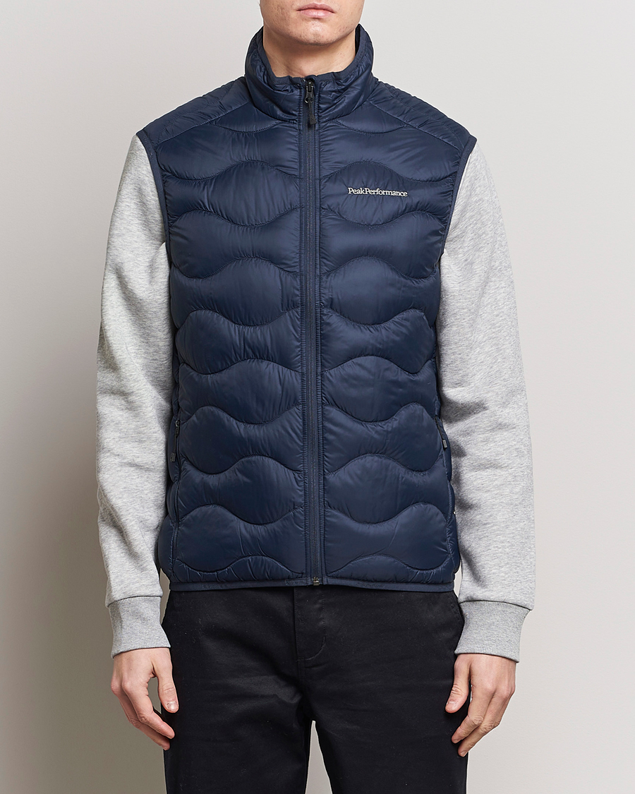 Uomini | Giacche | Peak Performance | Helium Down Vest Blue Shadow