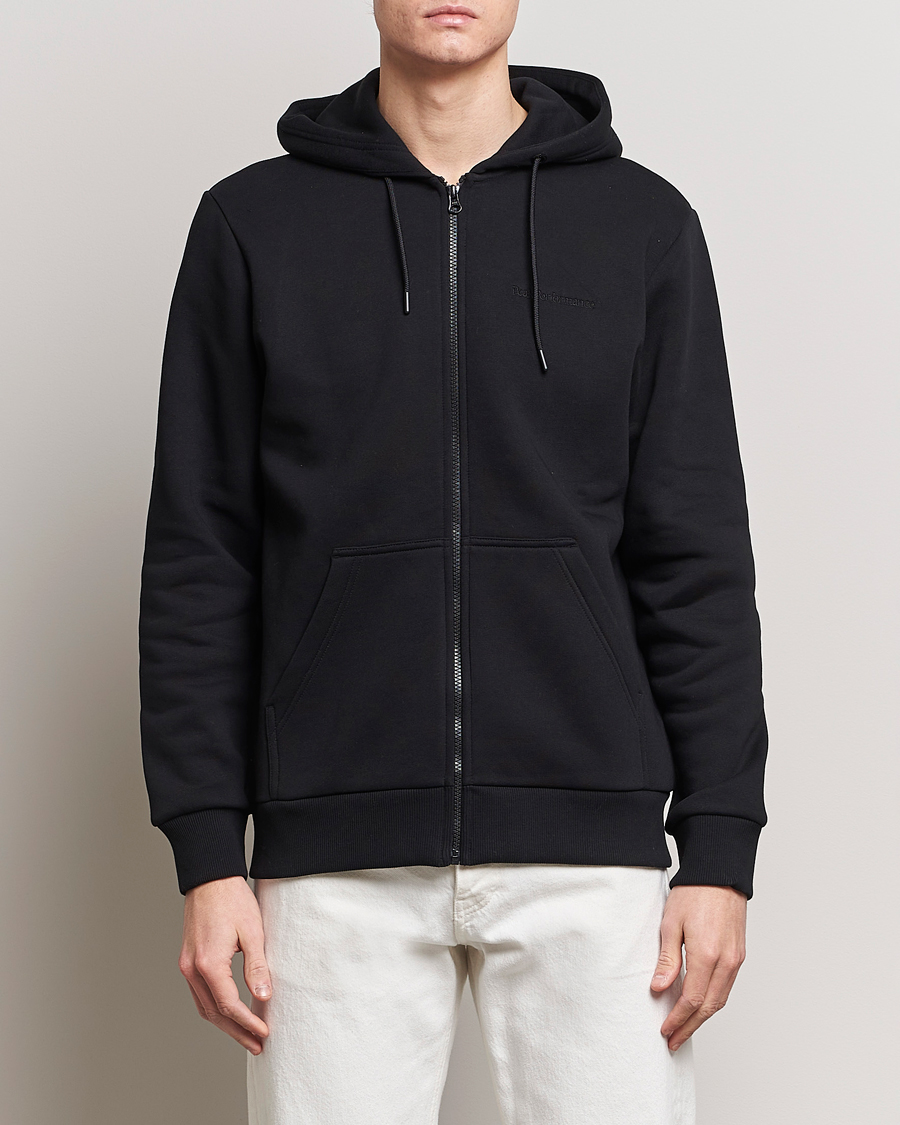 Uomini | Maglieria | Peak Performance | Original Full Zip Hoodie Black